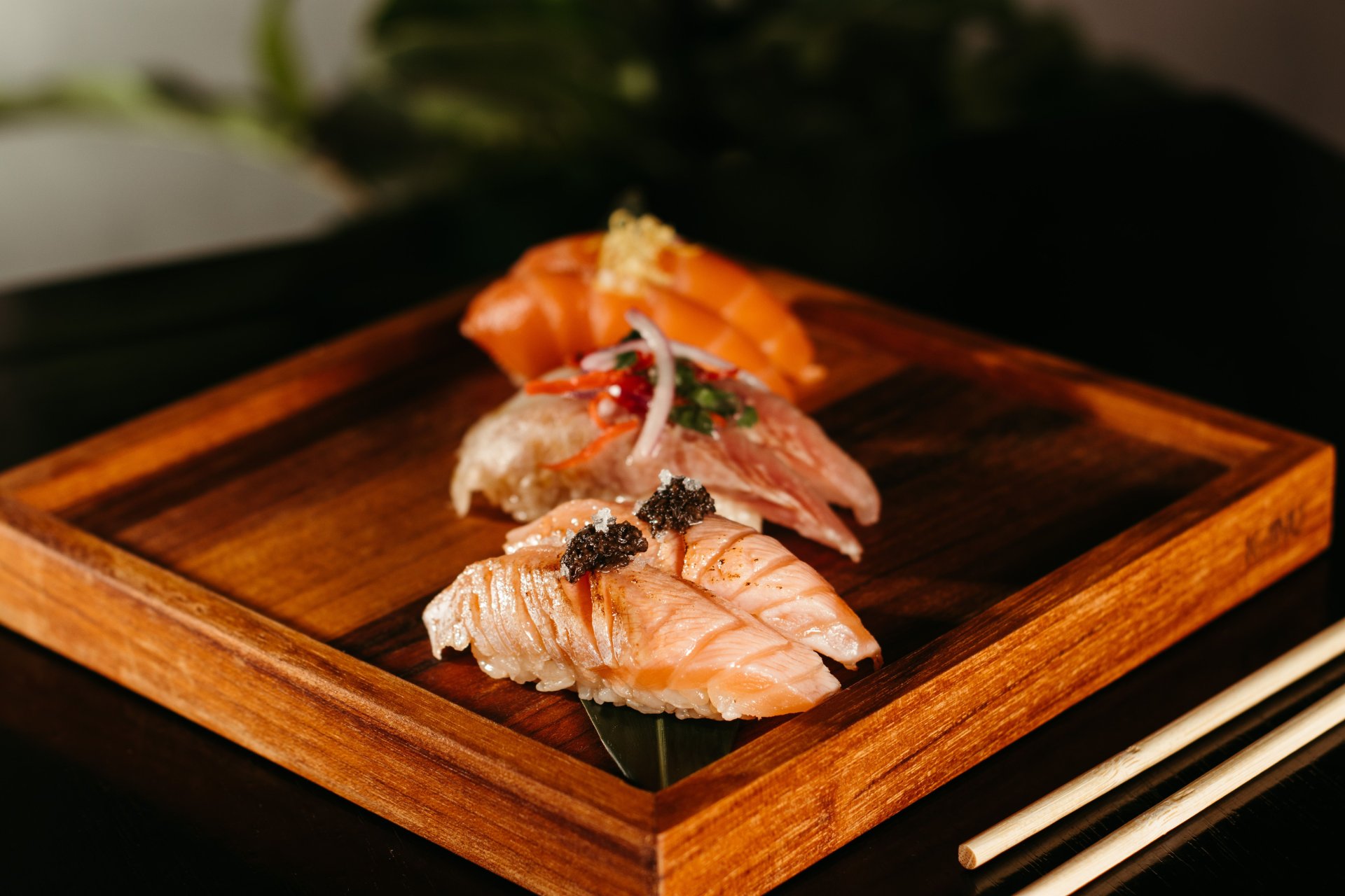 sushi, ujęcie szerokie